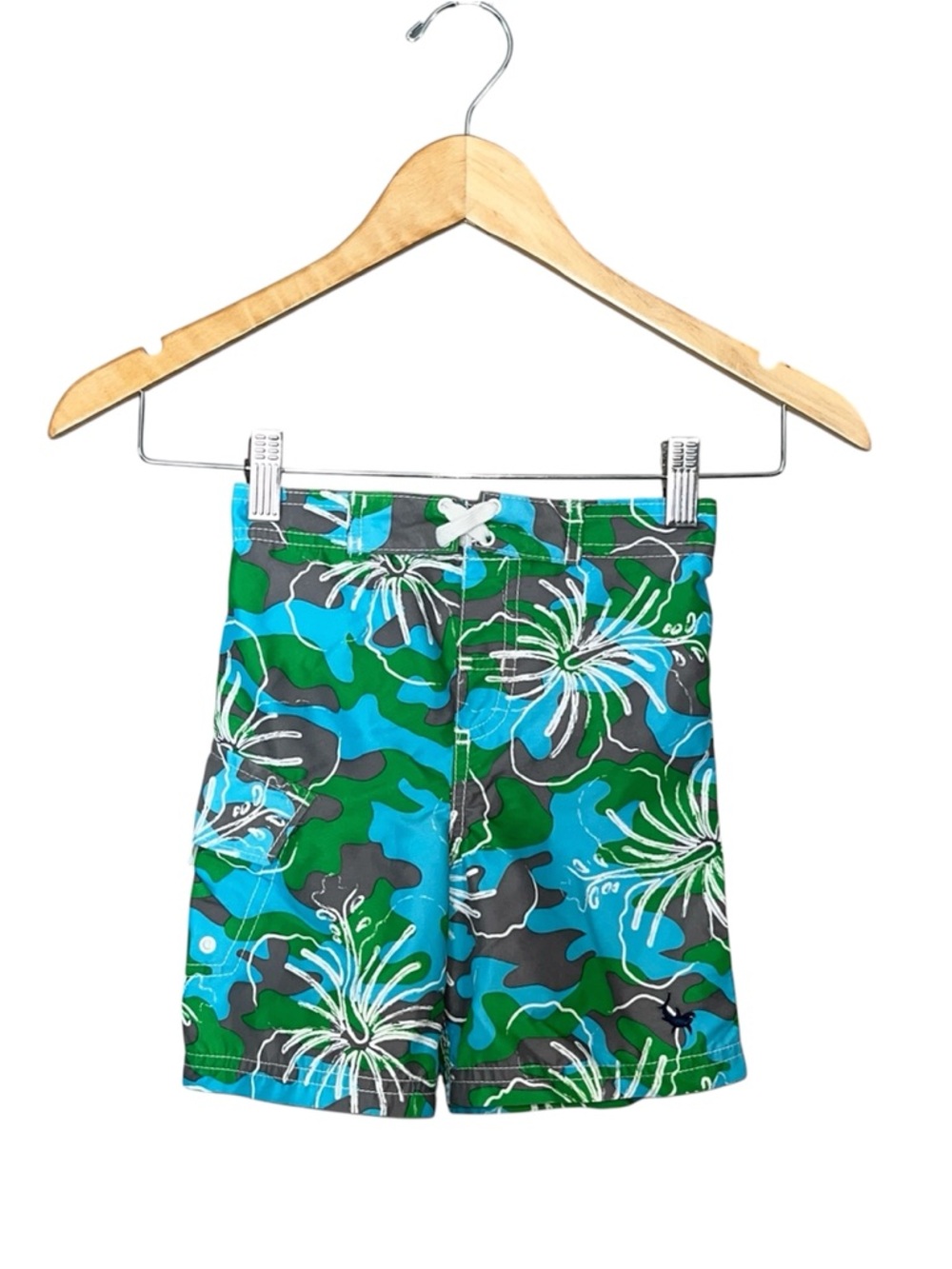 Joe Boxer Toddler Boys 3T Swim Trunks Tropical Camo Print New Without Tags